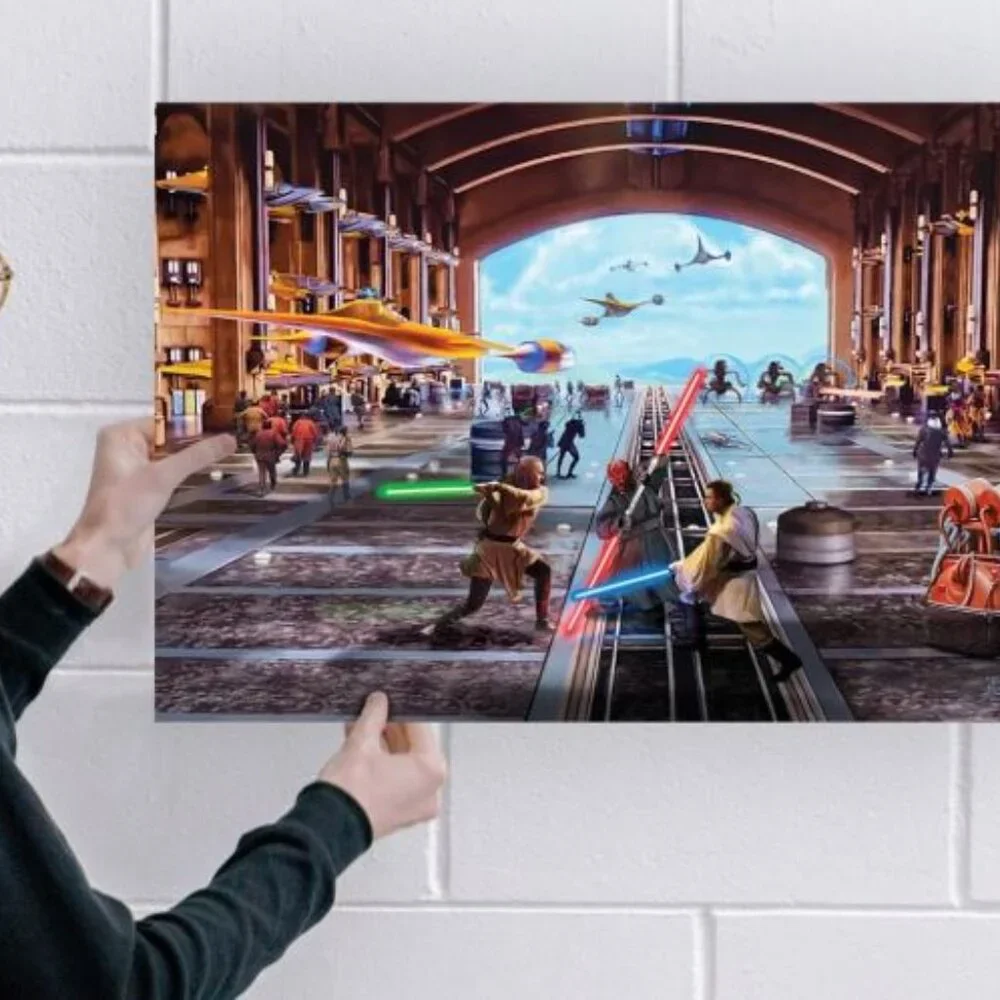 MIGHTYPRINT Star Wars – Liberation of Naboo – Durable 24” x 17 Wall Art
